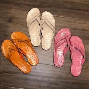 Set of 3 ANTONIO MELANI strappy sandals 👡